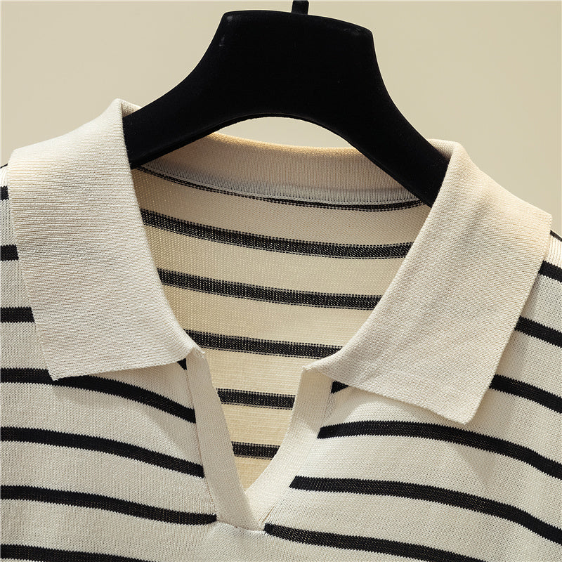 Calienne Chic Sweater Polo