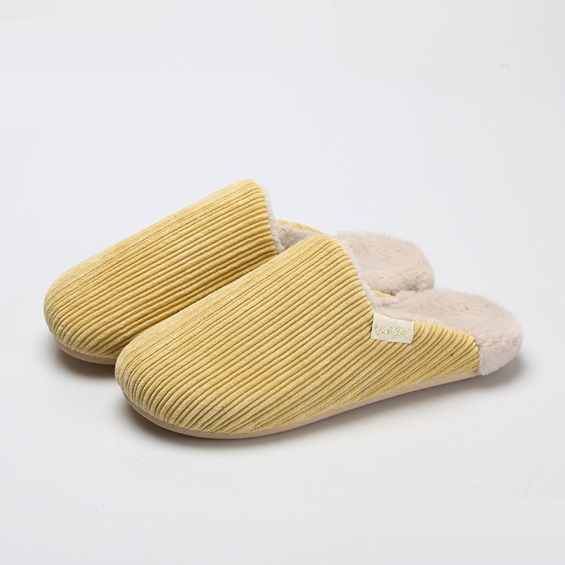 Marie-Caley Vibrant Plush Slipper