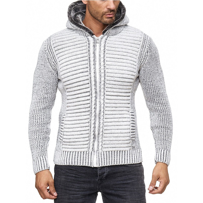 Milano-Calou Slim Fit Zip-Up Hoodie