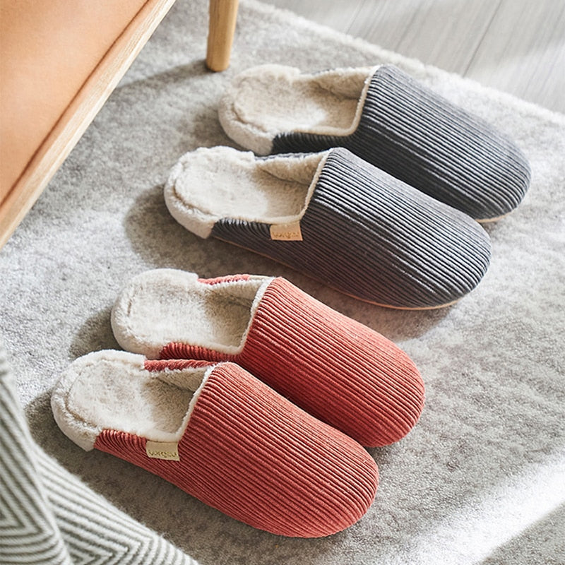 Marie-Caley Vibrant Plush Slipper