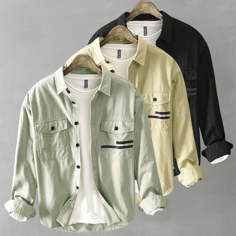 Milano-Calou Versatile Button-Up Shirt