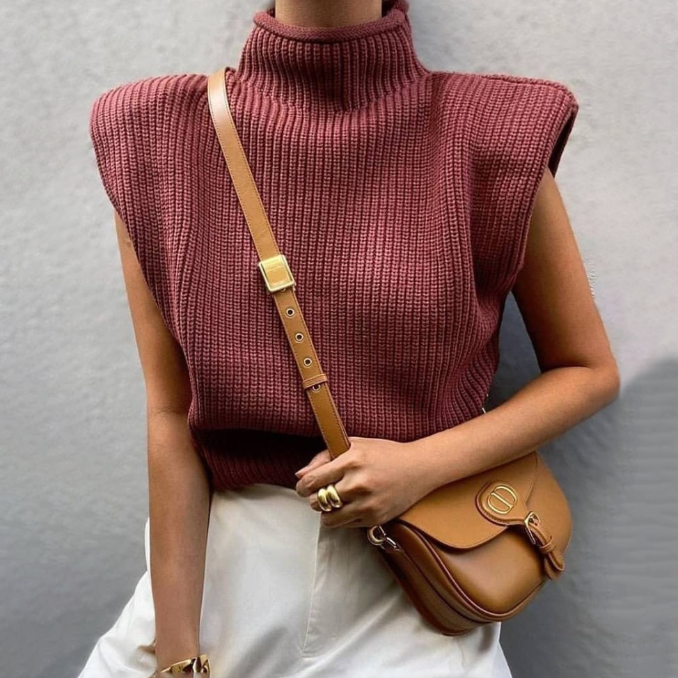 Juliette Cozy Knitted Sweater Vest