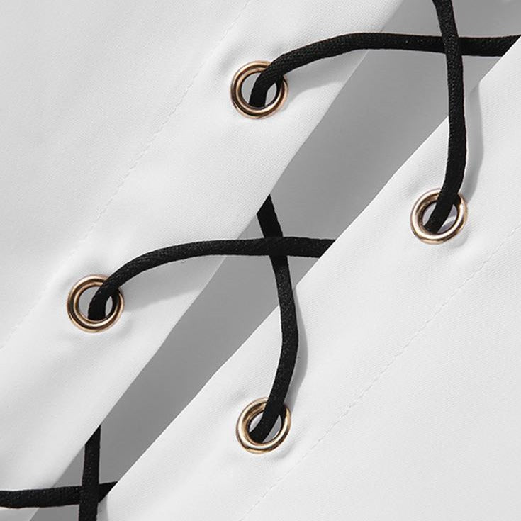 Cleo Stylish Lace Up Shirt