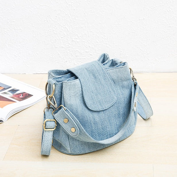 Calienne Modish Denim Crossbody Bag