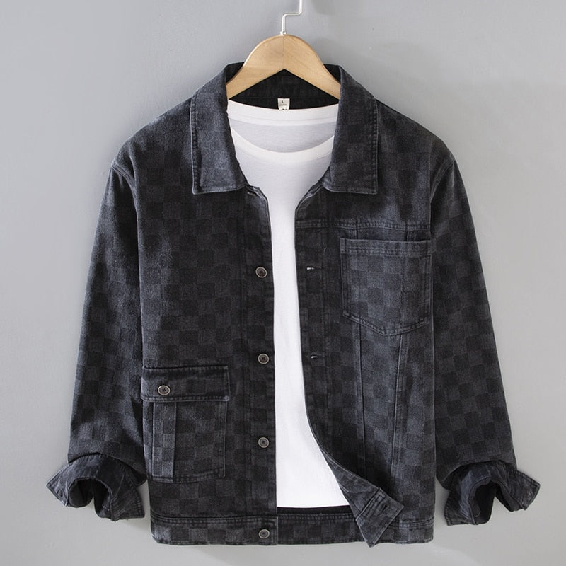 Damien Premium Gingham Jacket