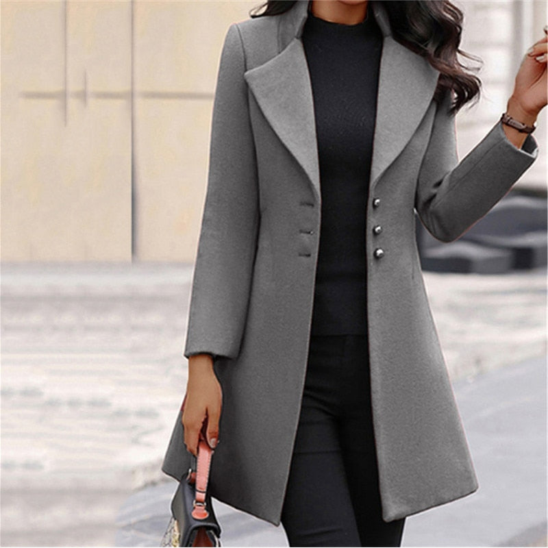 Emilia-Calou Elegant Tailored Coat