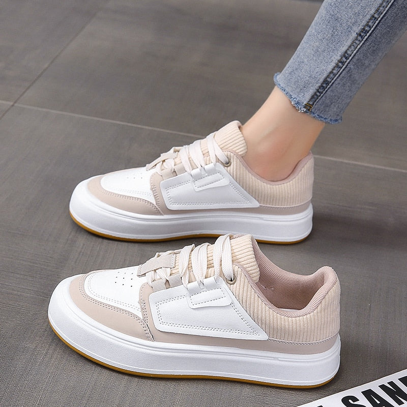 Emilia-Calou Minimalist Leather Sneaker