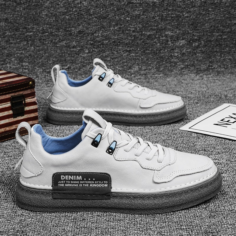 Milano-Calou Comfy Leather Sneaker