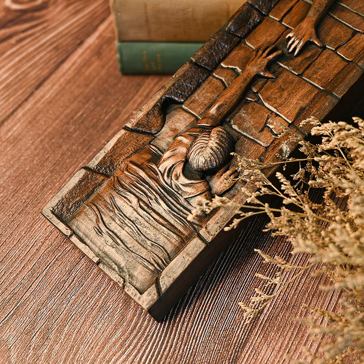 Savior Cross Wood Décor