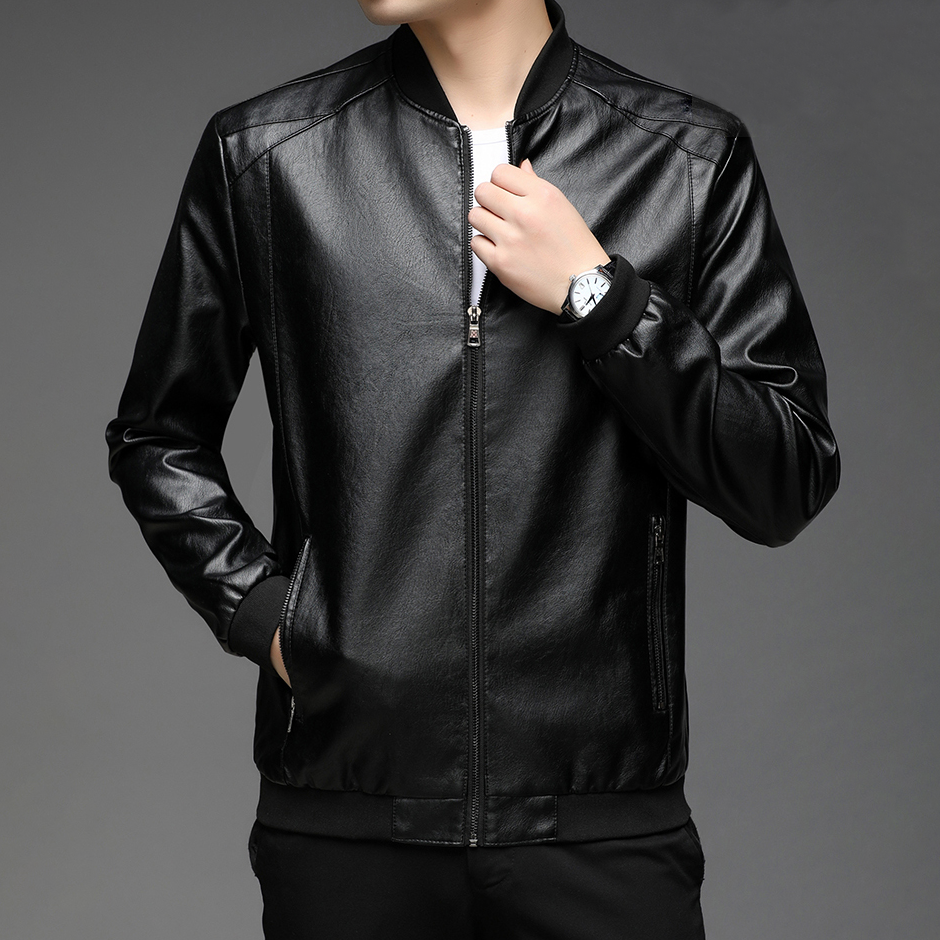 Theodore Henry Elegant Leather Jacket