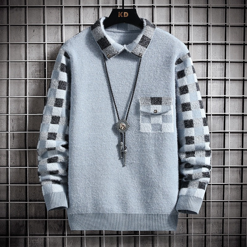 Saint Morris Cozy Collared Sweater