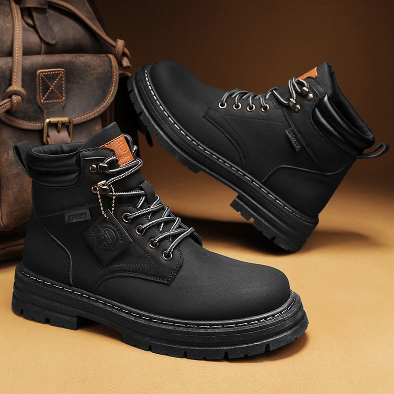 Tom Harding Premium Leather Boots