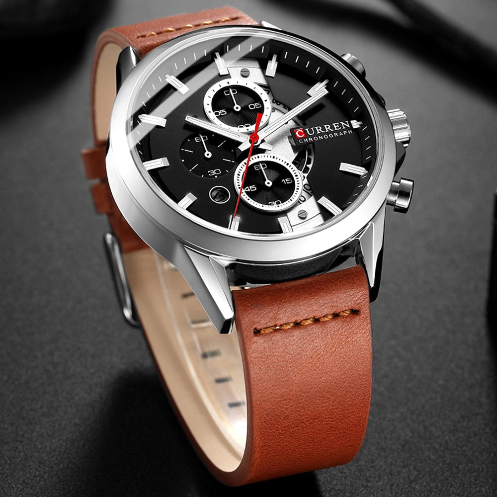 Curren Luxe Leather Watch