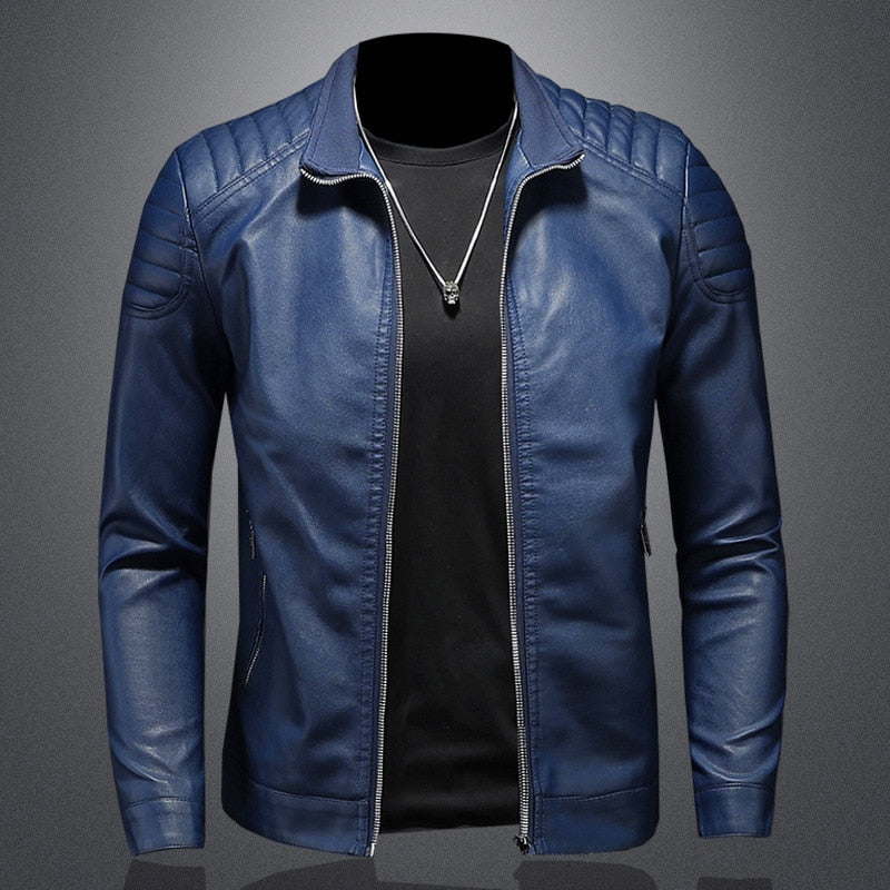 Vinizio Urban Classic Leather Jacket