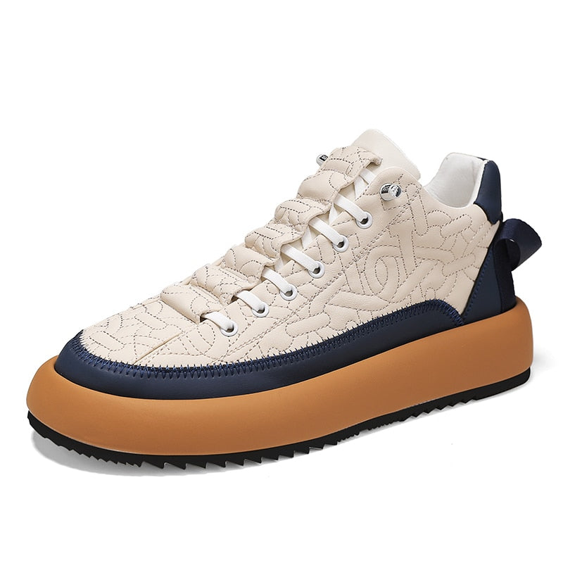 Russel-Etrou Vulcanized Lace-Up Sneaker