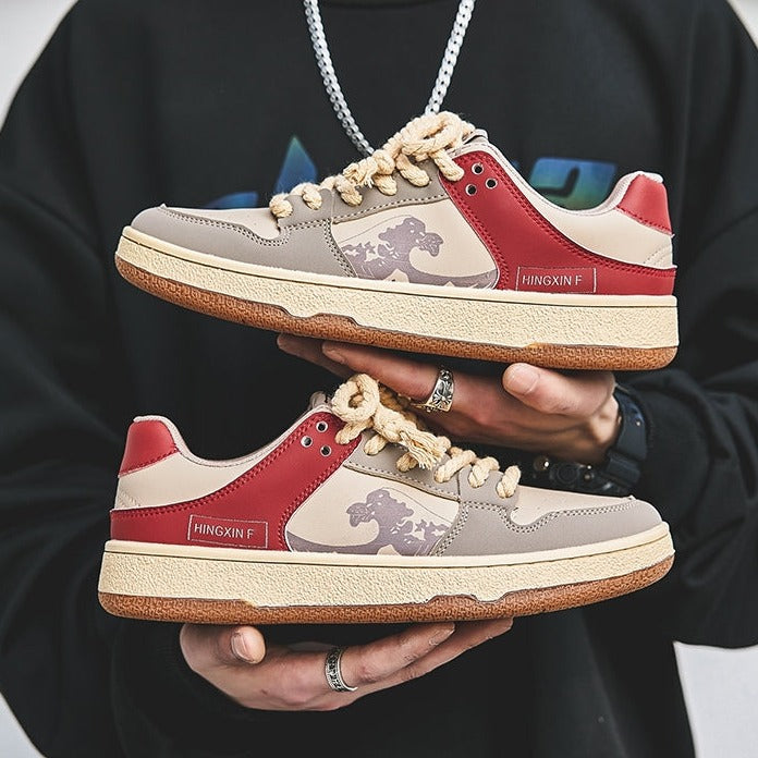 Brooklyn Vulcanized Lace-Up Sneaker