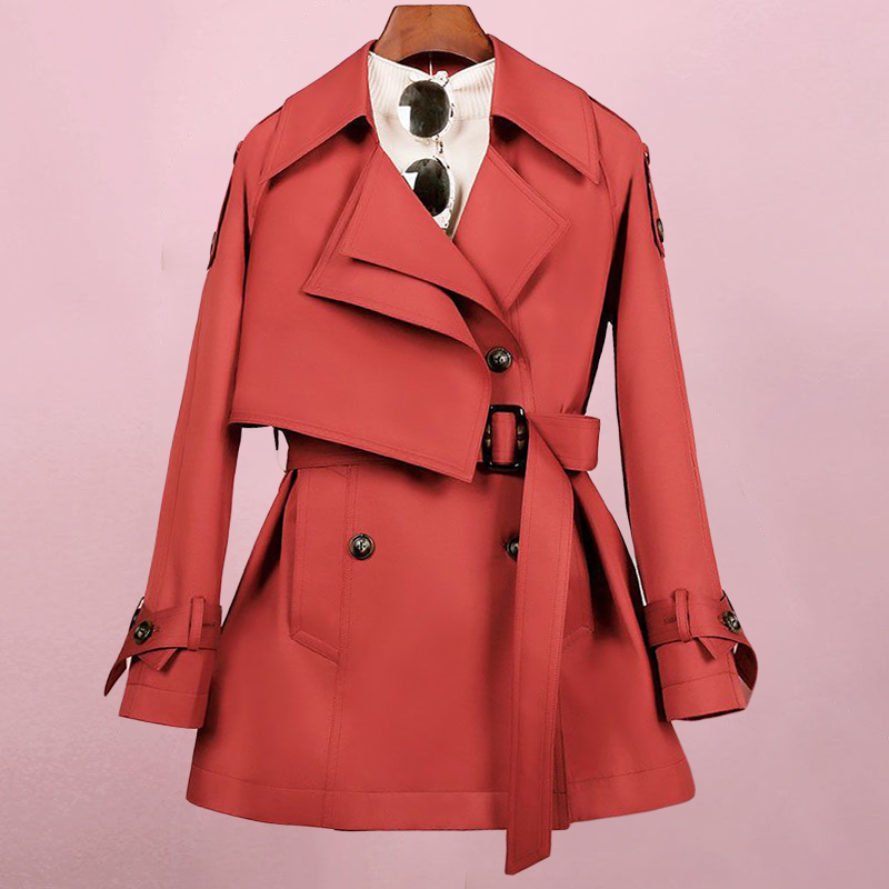 Astrid Luxe Elegant Trench Coat