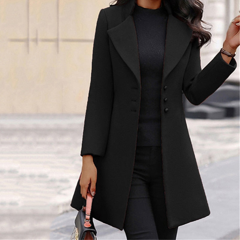 Emilia-Calou Elegant Tailored Coat
