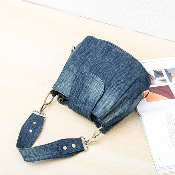 Calienne Modish Denim Crossbody Bag