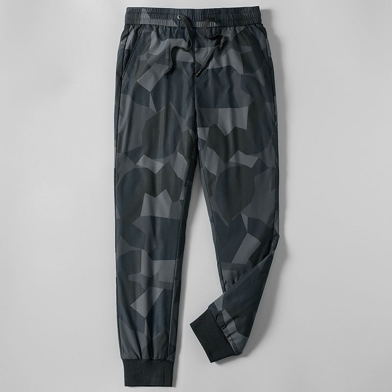 Russel-Etrou Edgy Camo Joggers