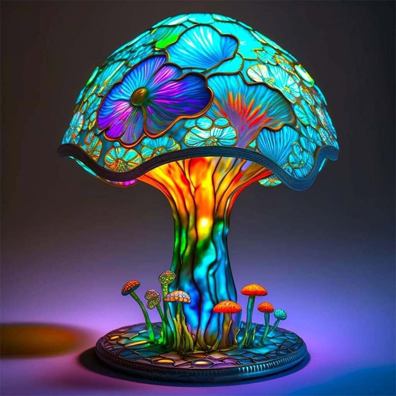 Collins Colorful Mushroom Nightstand