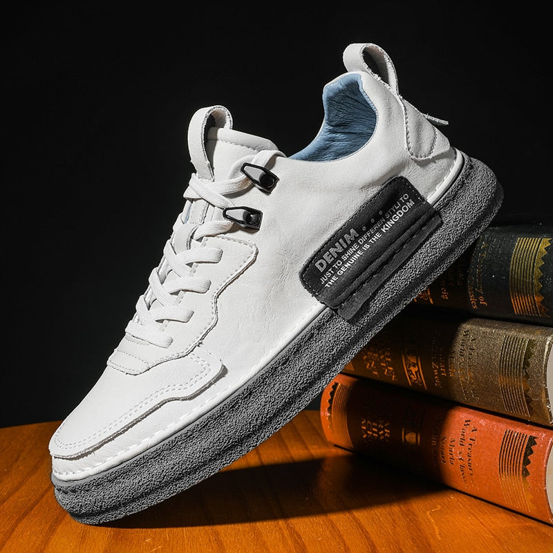 Milano-Calou Comfy Leather Sneaker