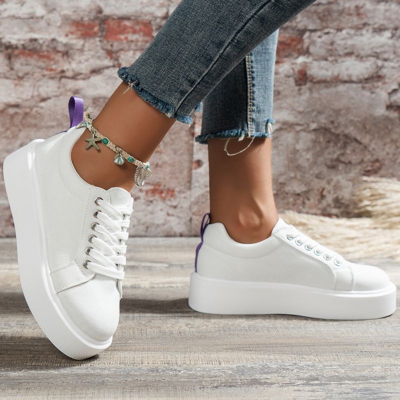 Damaris Classic Canvas Platform Sneaker