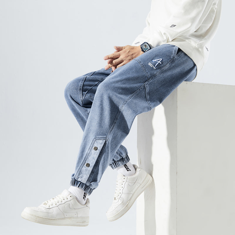 Alpha Industries Relaxed Fit Denim Joggers