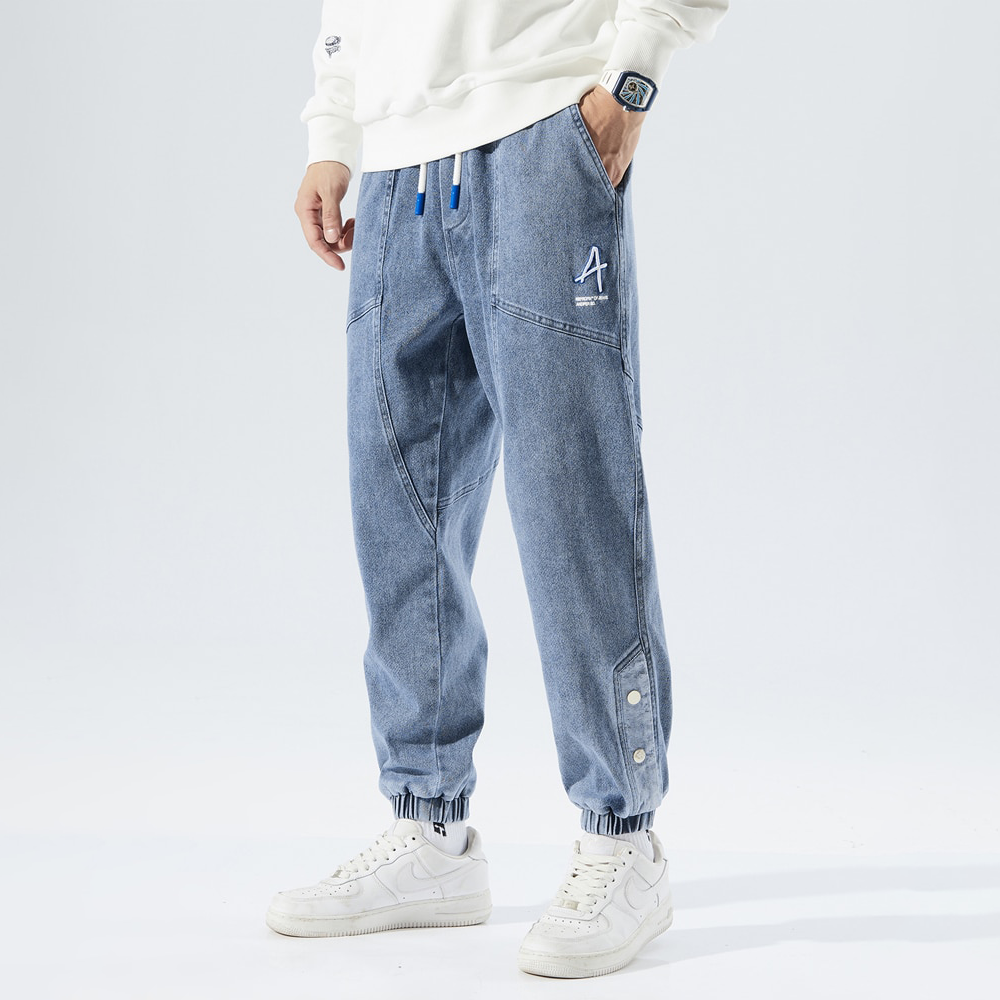 Alpha Industries Relaxed Fit Denim Joggers