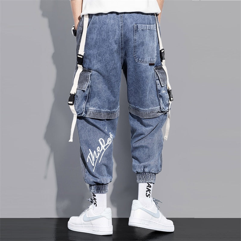 Phoenix Stylish Denim Joggers