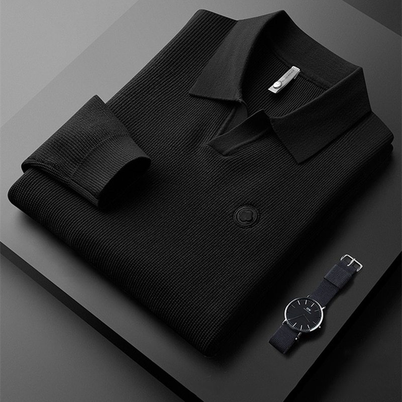 Brooklyn Comfy Knitted Polo Shirt