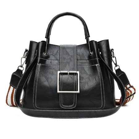 Janveny Classic Vintage Leather Bag