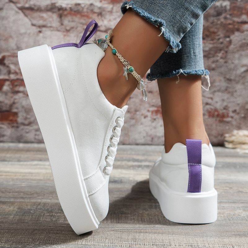 Damaris Classic Canvas Platform Sneaker