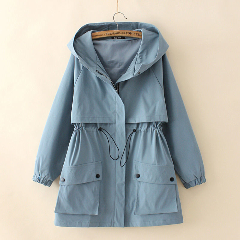 Damaris Minimalist Hooded Coat