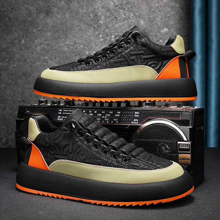 Russel-Etrou Vulcanized Lace-Up Sneaker