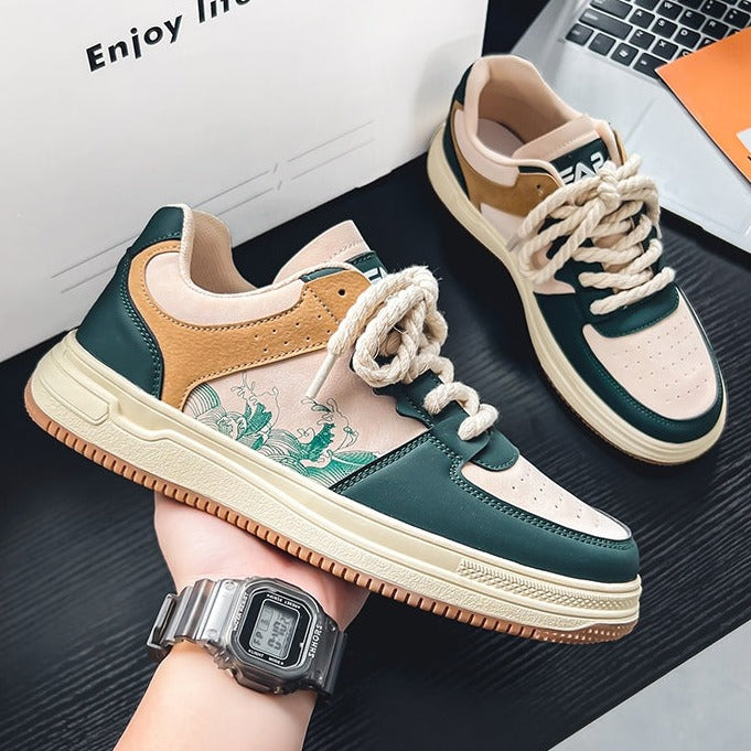 Brooklyn Vulcanized Lace-Up Sneaker