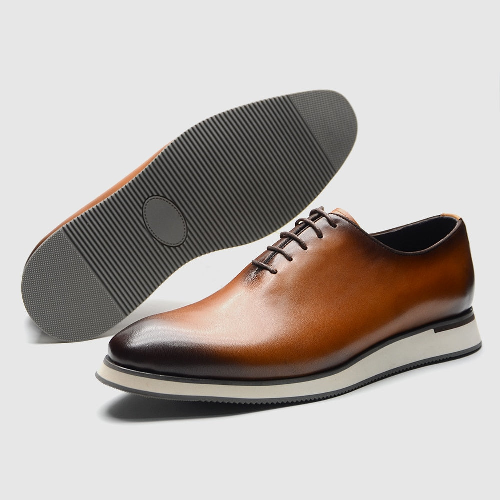 Marcus Elegant Classic Leather Derby