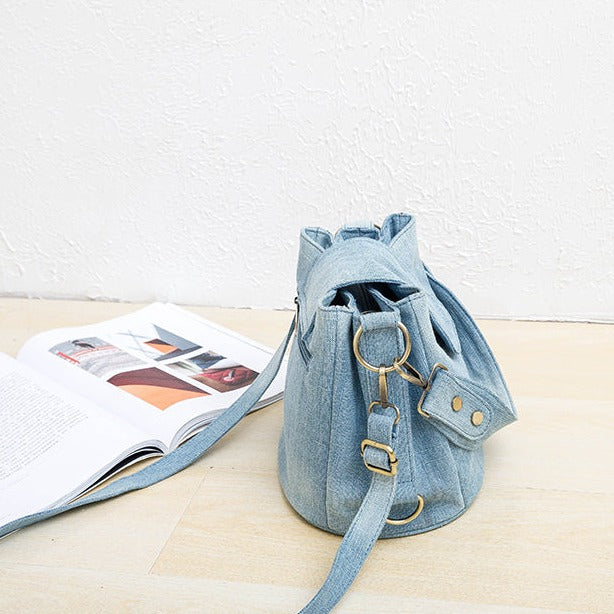 Calienne Modish Denim Crossbody Bag