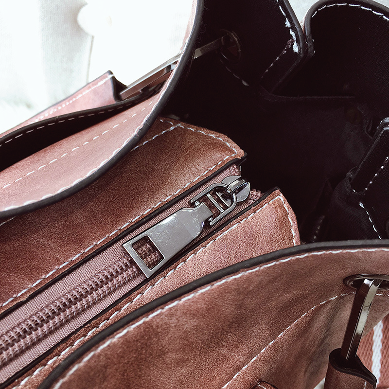 Janveny Classic Vintage Leather Bag