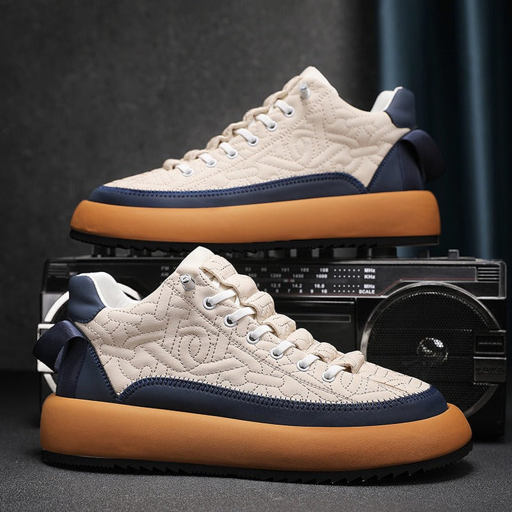 Russel-Etrou Vulcanized Lace-Up Sneaker