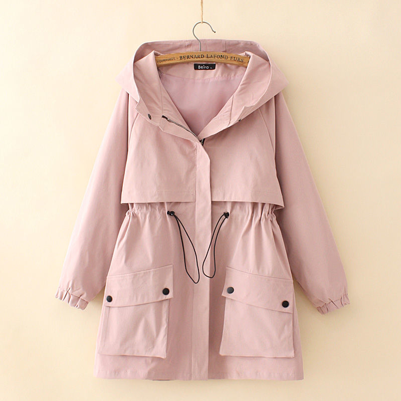 Damaris Minimalist Hooded Coat