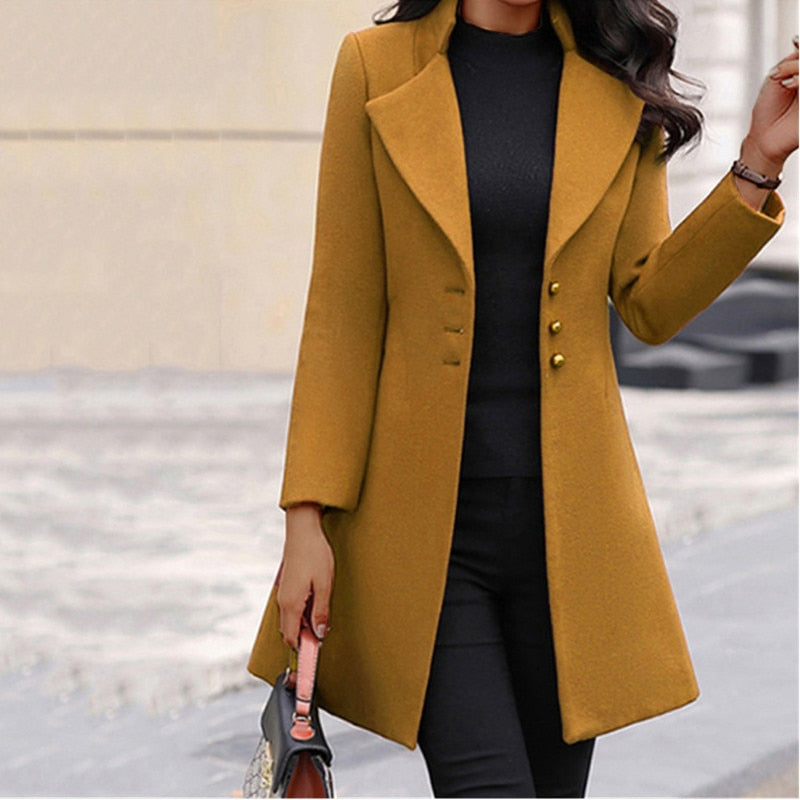 Emilia-Calou Elegant Tailored Coat