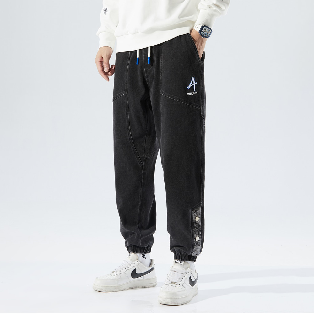 Alpha Industries Relaxed Fit Denim Joggers