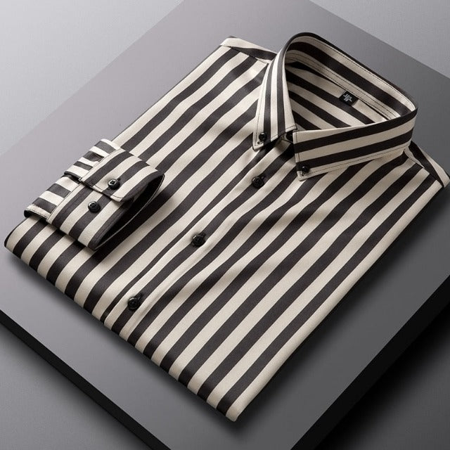 Charleston Classic Stripe Dress Shirt