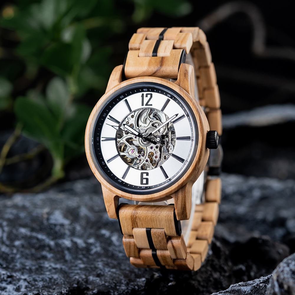 Moriso Vintage Wooden Watch