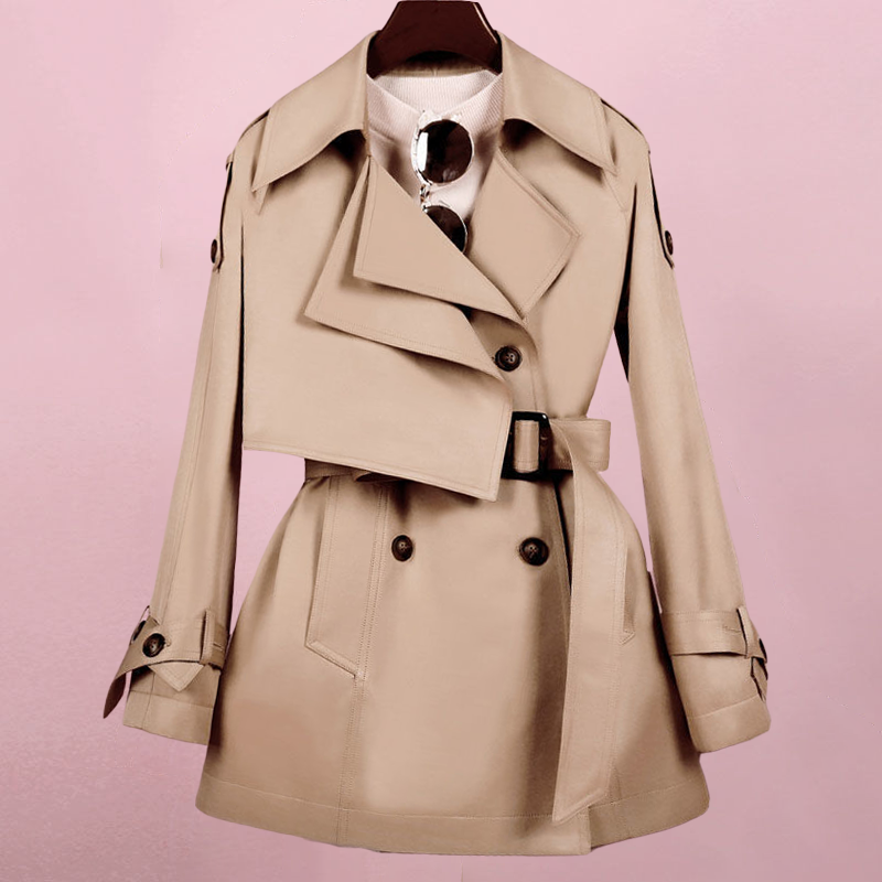 Astrid Luxe Elegant Trench Coat