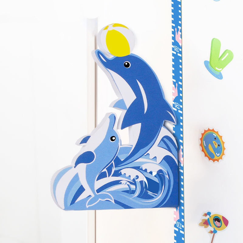 Kids Cute Animal Height Chart