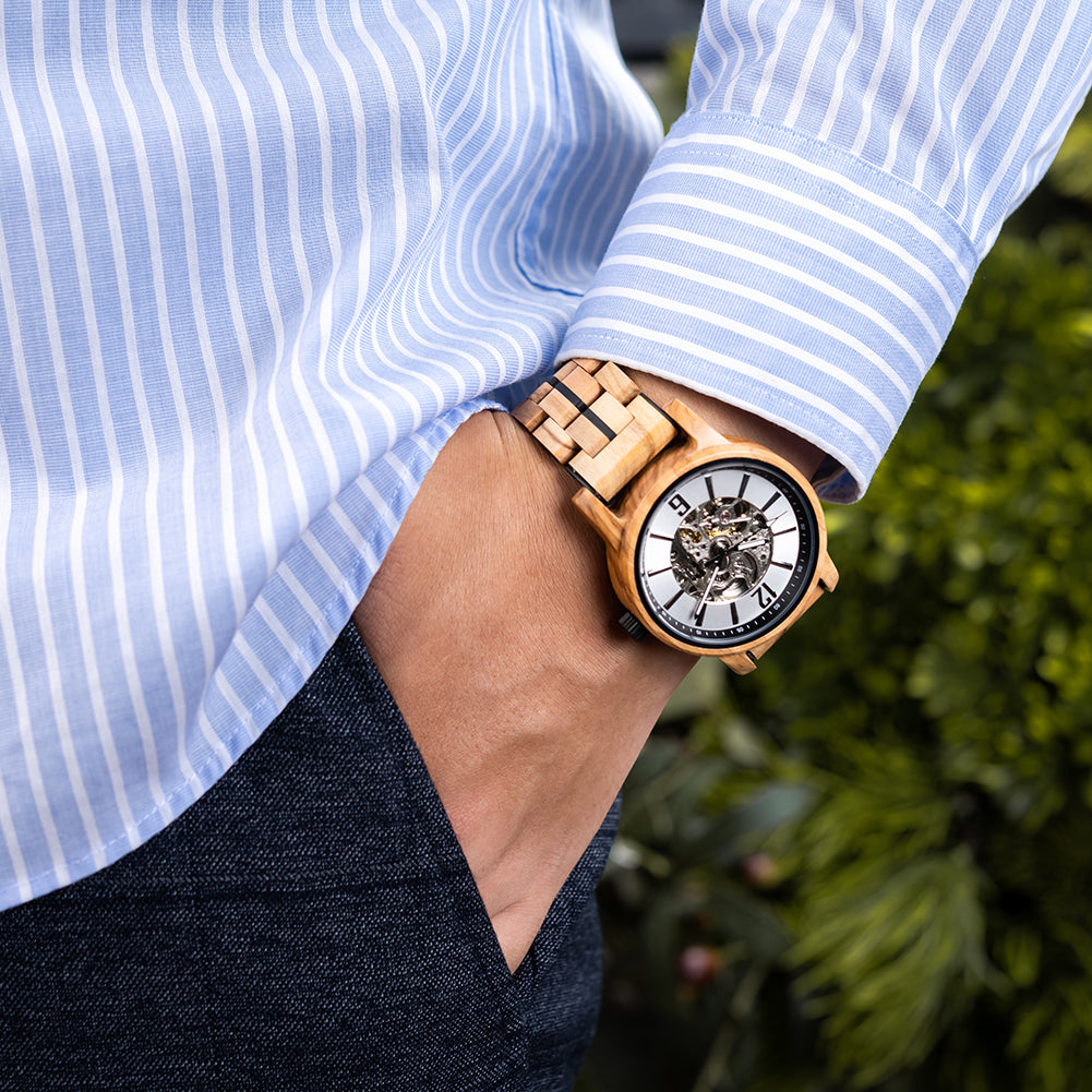 Moriso Vintage Wooden Watch