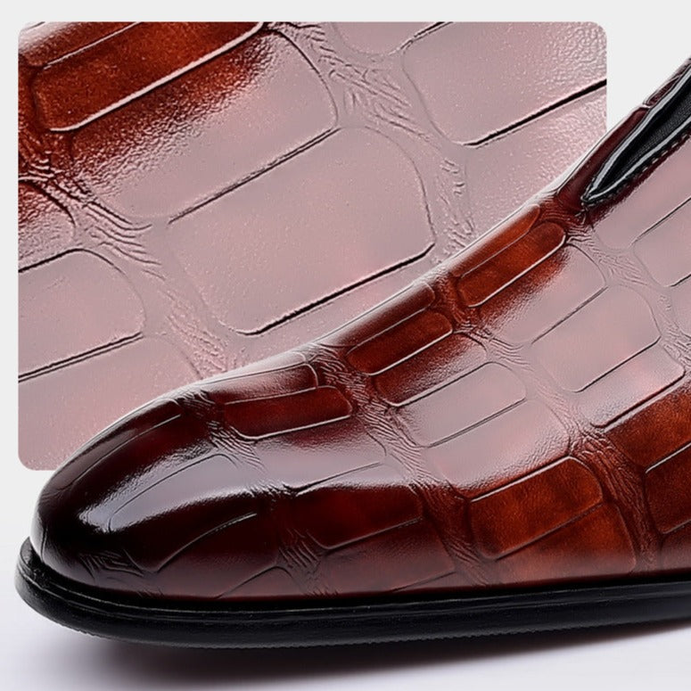 Oliver Xavier Luxe Leather Oxford