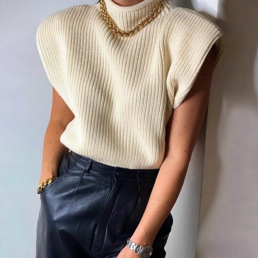 Juliette Cozy Knitted Sweater Vest